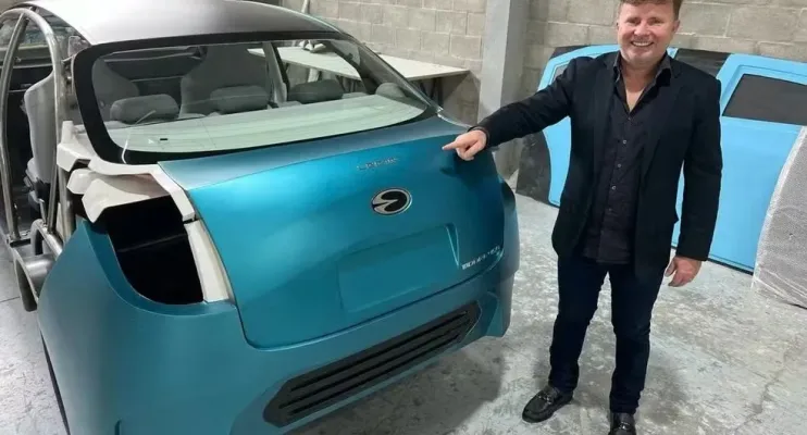 Empresário capixaba se inspira em Elon Musk e quer lançar 1º carro elétrico 100% nacional em 2024