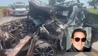 Empresário morre aos 44 anos após bater veículo de luxo em caminhão