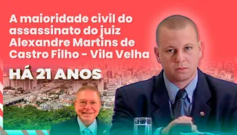 Entrevista revela relato comovente do pai do juiz Alexandre Martins assassinado em Vila Velha há 21 anos