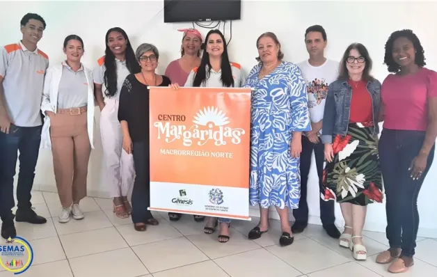 Equipe da assistência social recebe profissionais do Centro Margaridas