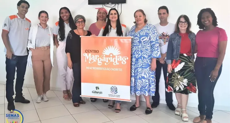 Equipe da assistência social recebe profissionais do Centro Margaridas