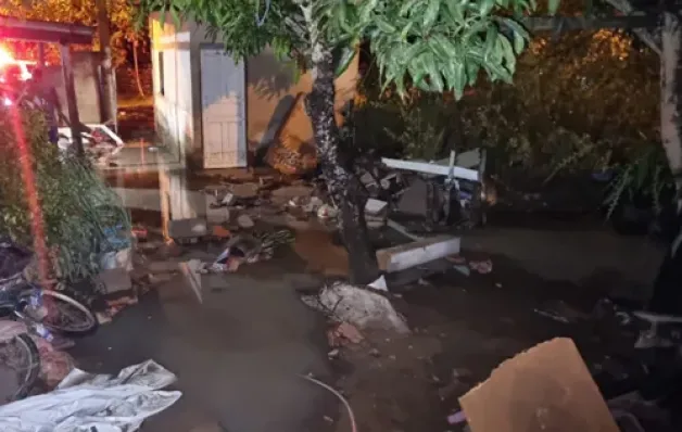 Equipes são mobilizadas após temporal causar danos em Nova Venécia