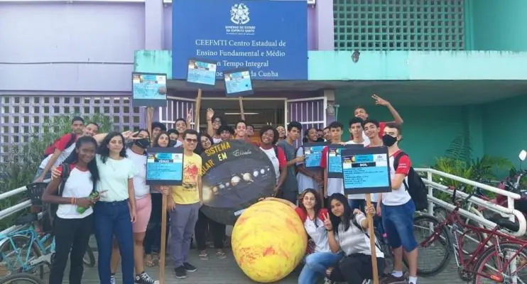 Escola de Pedro Canário realiza exposição sobre Sistema Solar
