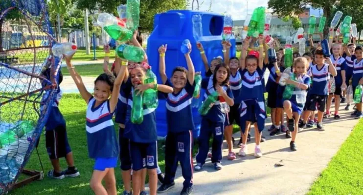 ​Escola implanta coleta seletiva com ações educativas para alunos e famílias