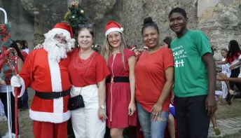 Espirito Natalino dão boas vindas em São Mateus, são mais de 500 vozes, de dez escolas da rede municipal