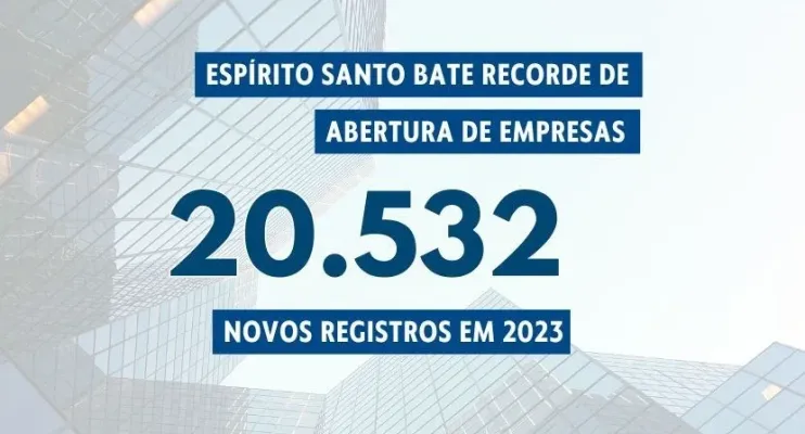 Espírito Santo bate recorde de abertura de empresas em 2023