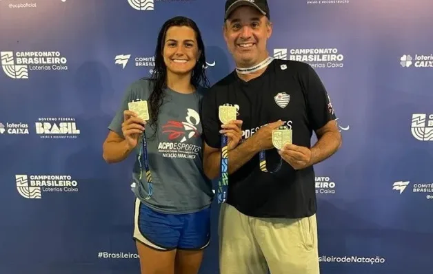 Espírito Santo conquista 25 medalhas no Campeonato Brasileiro de Natação Paralímpica