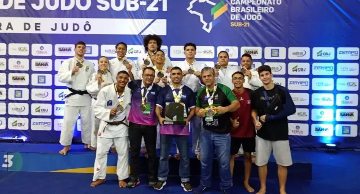 Espírito Santo conquista bronze por equipes no Campeonato Brasileiro de Judô