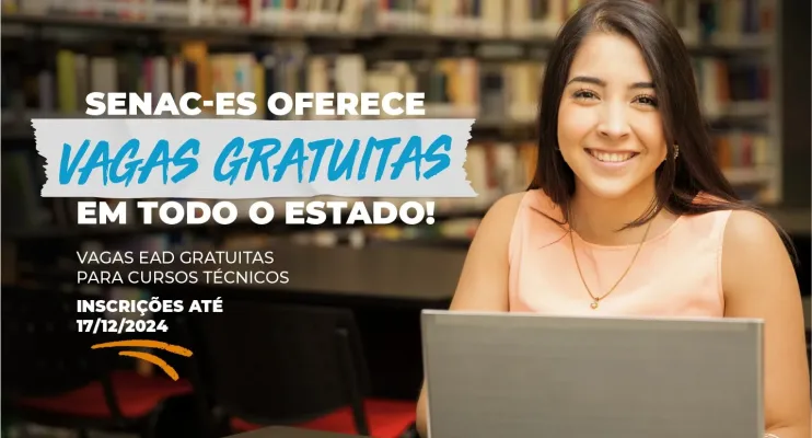 Espírito Santo oferece 179 vagas para cursos técnicos gratuitos a distância