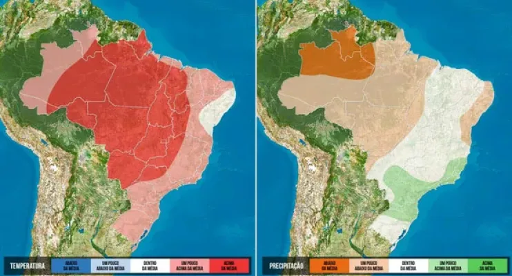 Espírito Santo vai ter calor e chuva acima da média em setembro