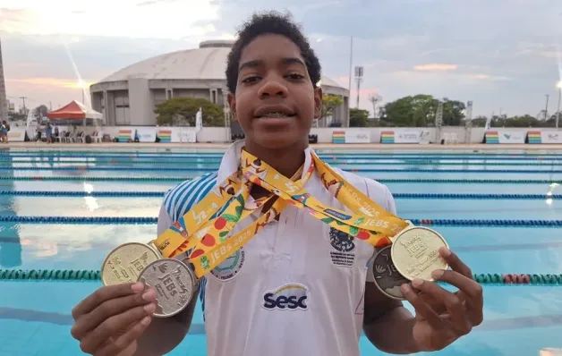 Estado encerra primeiro bloco de disputa dos Jogos Escolares Brasileiros com nove medalhas