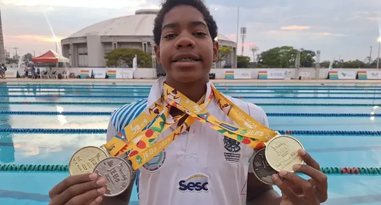 Estado encerra primeiro bloco de disputa dos Jogos Escolares Brasileiros com nove medalhas
