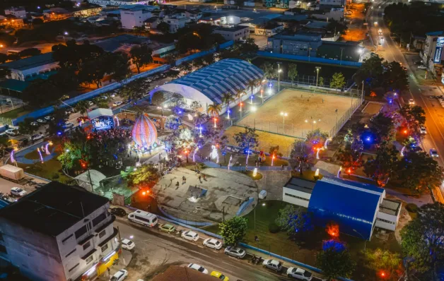 Estrutura da Páscoa Encantada continua aberta ao público até 12 de abril em São Mateus