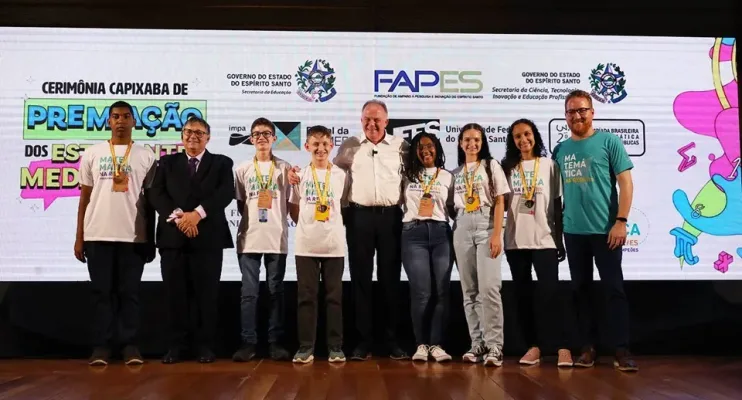 Estudantes capixabas são premiados com medalhas da Olimpíada Brasileira de Matemática
