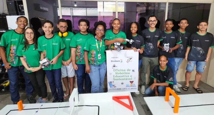 Estudantes de Camaçari participam de seletiva para Olimpíada Brasileira de Robótica