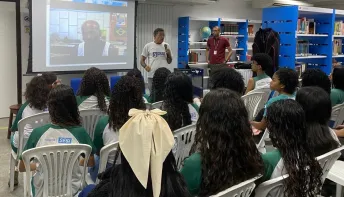 Estudantes do SESI Itapagipe conhecem projeto que recupera corais na Baía de Todos-os-Santos