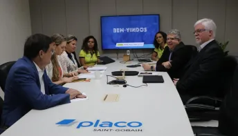 Fábrica da Placo na Bahia é a única do Brasil a produzir placa de gesso de alta resistência
