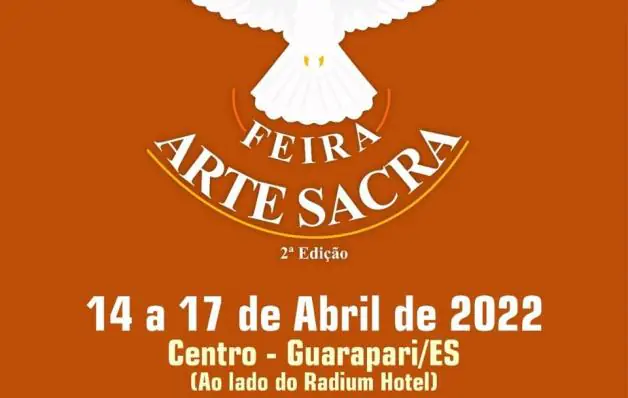 Feira Arte Sacra começa nesta quinta-feira (14) em Guarapari