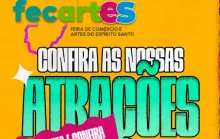 Programação da FECARTES começa nesta sexta-feira em Nova Venécia