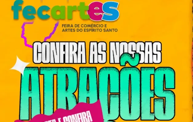 Programação da FECARTES começa nesta sexta-feira em Nova Venécia