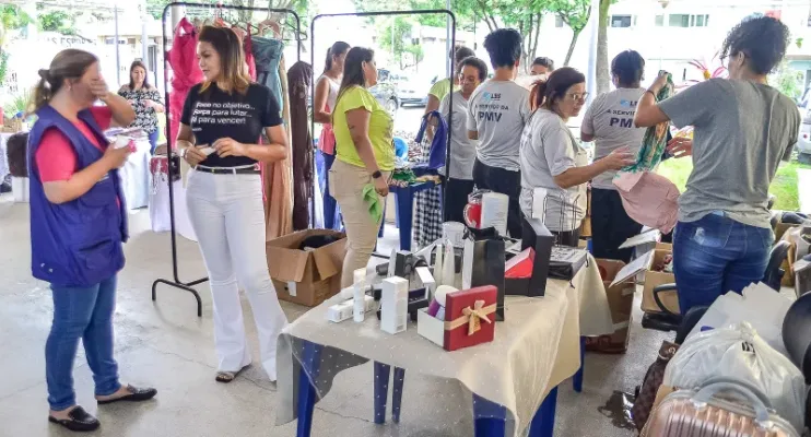 Feira de Mulheres Empreendedoras integra campanha Agosto Lilás