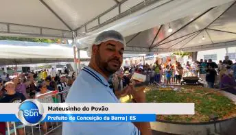 Festa dos Pescadores é comemorada em Conceição da Barra com a maior moqueca do mundo