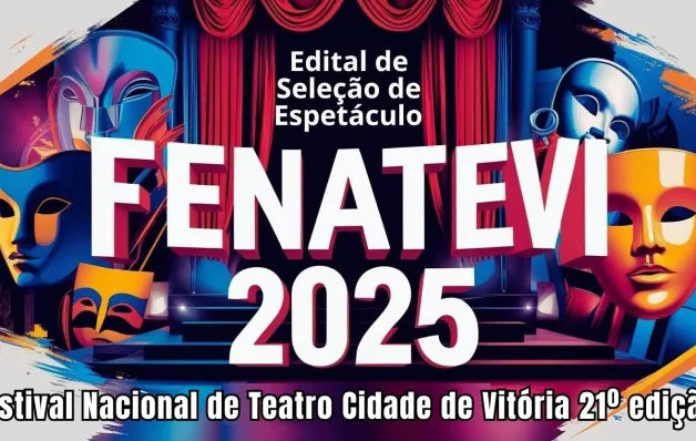 Festival Nacional de Teatro Cidade de Vitória abre inscrições para seleção de espetáculos