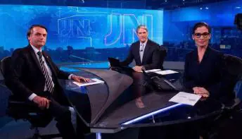 Flávio confirma participação de Jair Bolsonaro no Jornal Nacional