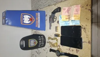 Força Tática apreende revólver após perseguição a motocicleta em Nova Venécia