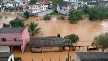 Fortes chuva deixa um morto e mais de 2 mil pessoas fora de casa no ES