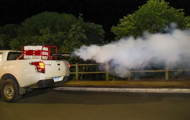 Fumacê passa por 11 localidades de Linhares nesta semana no combate ao Aedes aegypti