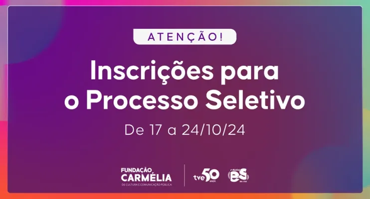 Fundação Carmélia publica edital de contratações para a TVE e Rádio Espírito Santo