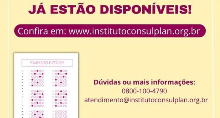 Gabaritos preliminares das provas do concurso de Analista do Executivo já estão disponíveis