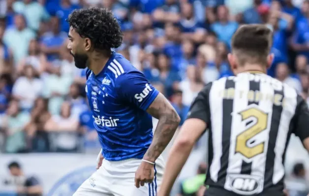 Gabigol expulso no primeiro tempo assume culpa na derrota do Cruzeiro para o Atlético