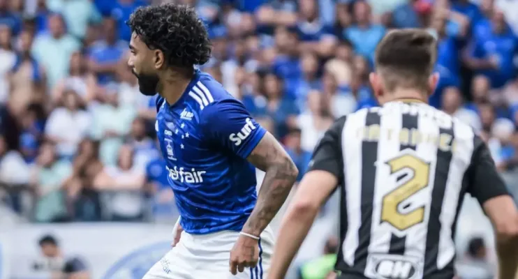 Gabigol expulso no primeiro tempo assume culpa na derrota do Cruzeiro para o Atlético