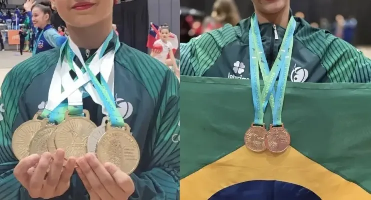 Ginastas capixabas brilham no Campeonato Sul-Americano na Argentina