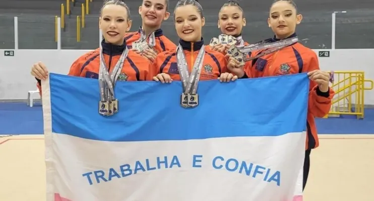 Ginastas capixabas sobem ao pódio no Campeonato Brasileiro ‘Ilona Peuker’