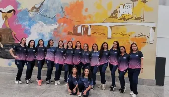 Ginastas representam o Espírito Santo no Campeonato Brasileiro de Ginástica Rítmica