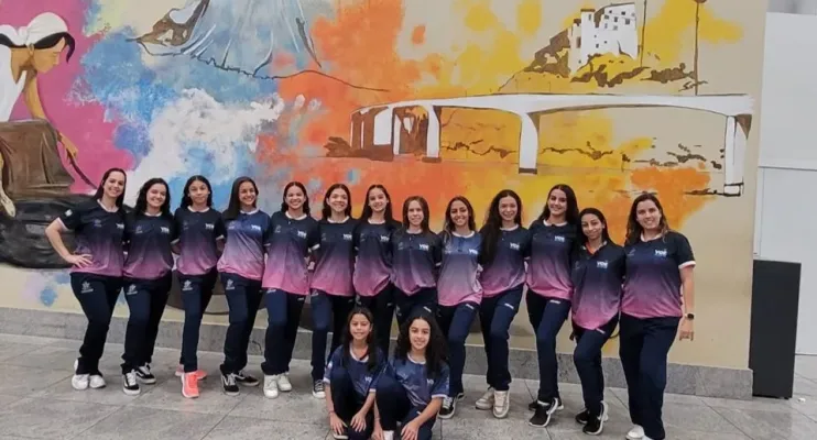 Ginastas representam o Espírito Santo no Campeonato Brasileiro de Ginástica Rítmica