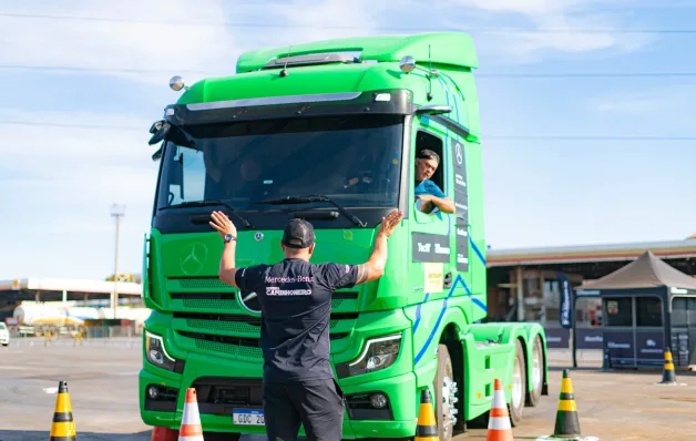 Gincana do Caminhoneiro chega à Feira de Santana BA com desafio do slalom