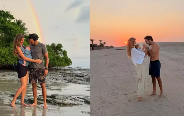Gisele Bündchen posta fotos raras dos filhos com padrasto e se declara ao marido: 'Você é inspirador'  