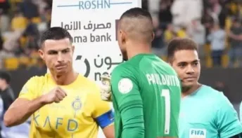 Goleiro capixaba enfrenta Cristiano Ronaldo em jogo da Liga Saudita
