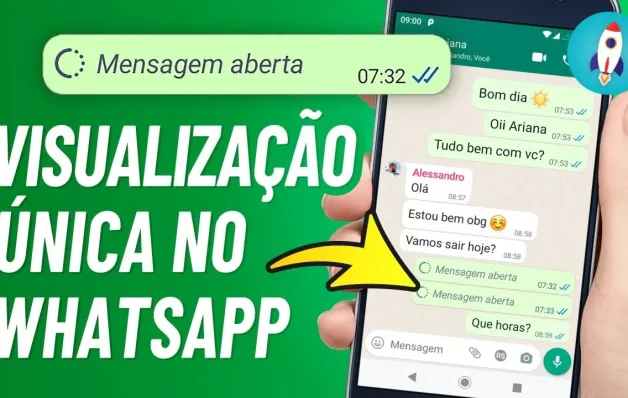 Golpe no WhatsApp fotos de visualização única viram ferramenta de bandidos
