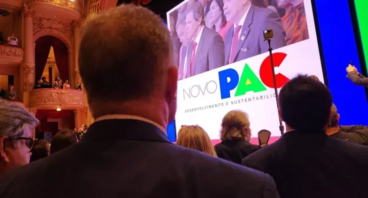 Governado do ES participou, da solenidade de lançamento do Novo PAC do Governo Federal