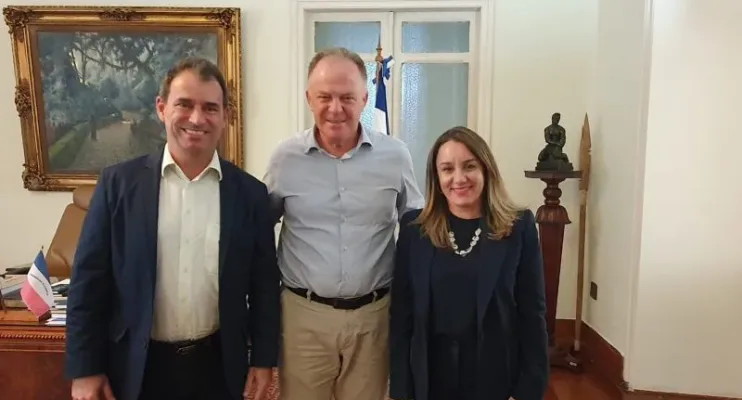 Governador do ES e Prefeito de Linhares cumprem agenda no Palácio Anchieta