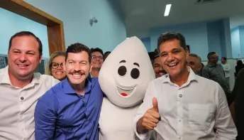 Governador do Estado, Ricardo Ferraço, inaugura nova UBS em Riviera da Barra, em Vila Velha