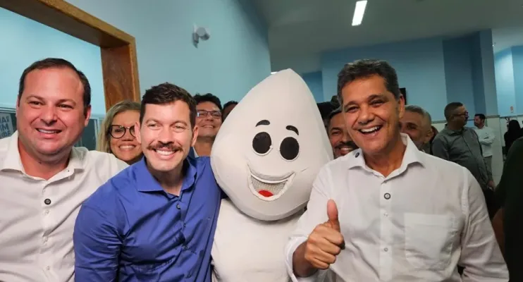 Governador do Estado, Ricardo Ferraço, inaugura nova UBS em Riviera da Barra, em Vila Velha