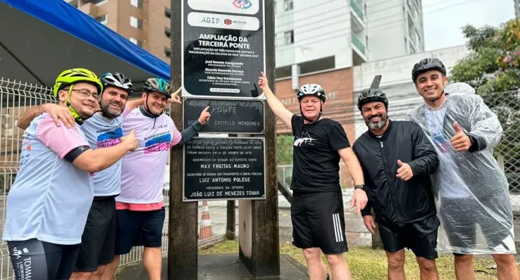 Governador Renato Casagrande inaugura Ciclovia da Vida e ampliação da Terceira Ponte