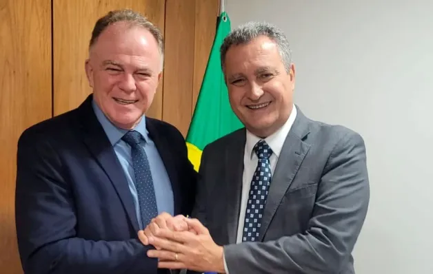 Governador Renato Casagrande se reuniu com Rui Costa, para tratar sobre os investimentos federais no Espírito Santo