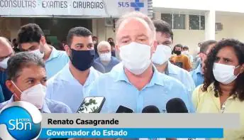 Governador Renato Casagrande visita Conceição da Barra para entrega de investimentos em saúde